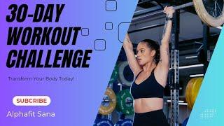 30 days workout challenge | Full Body Workout | Daily Exercises Routine | Nutrition | Health #gym