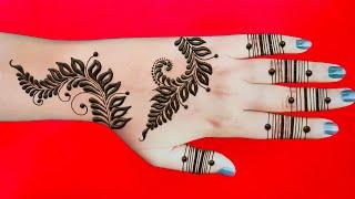 Unique Stylish Mehndi Design for Hand| Easy Mehndi Design For Beginners| MDR Mehndi| Mehndi designs