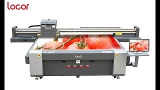 Locor UV2513 Flatbed Printer --can print all materials, acrylic, wood, glass, bottle, card, metal...