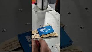 Aluminum wallet engraving!