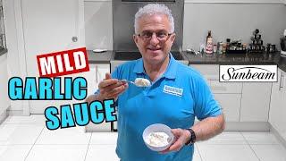 'NEW' How to make the Best Mild Garlic Sauce (Toum) Using a simple Recipe! With Taste Testers!