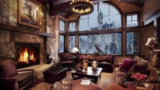 Fireplace Ambience with overlooking the Castle - to Sleep, Relax, Study