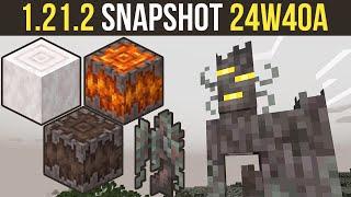 Minecraft 1.21.2 Snapshot 24W40A | Creaking, Pale Garden, Winter Drop!