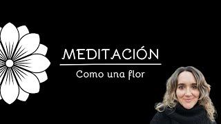 Como una flor. Meditación para RESPIRAR conscientemente