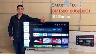 Smart Tech SMT50S10UC2U2G1 kicsomagolás és bemutató