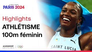 JO PARIS 2024 - La sensation Julien Alfred crée la surprise en devenant championne olympique du 100m
