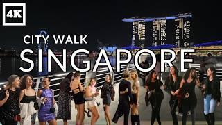 Singapore Walking Tour 2025 | Marina Bay & Chinatown Highlights in 4K HDR