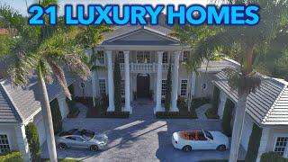 Tour 21 MEGA Mansions in Florida! | Southwest Ranches - Davie - Weston