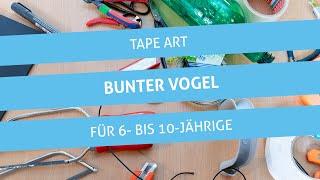 Musenkuss Kunst-Clip - Tape Art - für 6- bis 10-Jährige - mit Sven Linnert