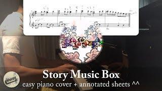 "Story Music Box" (from "SMW2: Yoshi's Island") || Easy VGM Piano Sheets :)