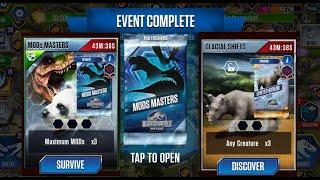 MODS MASTERS GLACIAL SHIFTS UINTATHERIUM II Jurassic World The Game II Dinosaurs Game