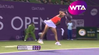 Vera Zvonareva vs Caroline Wozniacki | 2011 Highlights