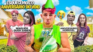 FINGIMOS ESQUECER O ANIVERSÁRIO DO VOID *Ele chorou ?