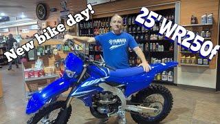 My all new 2025 Yamaha WR250f - 2025 updates and full walk around