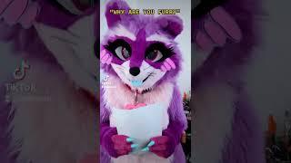 why are you a furry? why wear a fursuit? #furryfandom #cosplay #fursuit #fursona #costumes