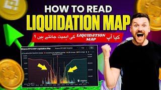 Crypto Mein Liquidation Heatmap Ya Levels Kya Hote Hain !!! coinglass liquidation map