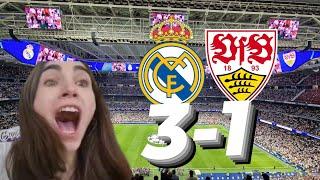 HASTA el FINAL  Real Madrid 3-1 Stuttgart en el SANTIAGO BERNABEU  REACCIÓN MADRIDISTA