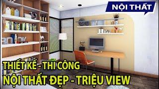 Thiết Kế Thi Công Nội Thất Chung Cư | Thiết Kế Nội Thất Căn Hộ 2 Phòng Ngủ