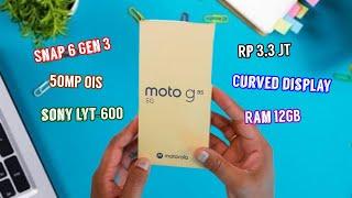 GOKIL!! RP 3,3 JUTA!! SNAPDRAGON 6S GEN 3, LAYAR LENGKUNG, RAM 12GB | MOTOROLA G85 5G