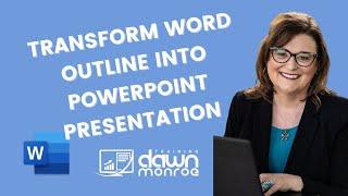 How to Create PowerPoint Slides from a Word Outline