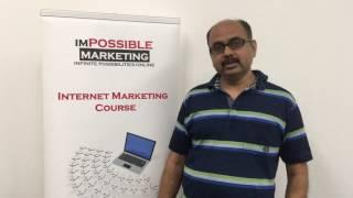 Ramesh's review on Impossible Marketing SEO training course.