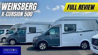 NEW Weinsberg X-Cursion 500 Pepper: VW Based Compact Motorhome £55K