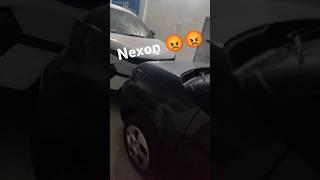 Tata Nexon 2024 vs 2025 model white and grey colour #automobile #tata #nexon #smartplus