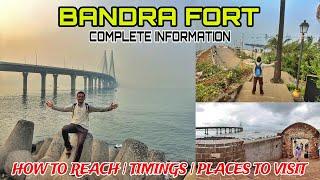 Bandra Fort Mumbai | Bandra Bandstand | Bandra Worli Sealink | Places to visit in Bandra Mumbai