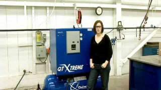 Quincy Compressor | The Super-Quiet Quincy Xtreme Piston Compressor