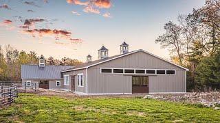 Behind the Barn Door with Quarry View Building Group: Ambrosia Stables