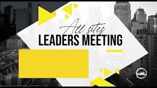 Session 2 | Marcus Herbert | All Leaders Meeting | City on a Hill Church International