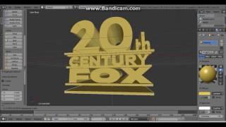 How to Make 20th Century Fox Television 2007 (blender 2.76)