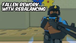 FALLEN REWORK WITH REBALANCING | Tower Defense Simulator | ROBLOX