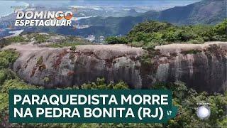 Salto fatal: paraquedista morre ao tentar pular da Pedra Bonita (RJ)