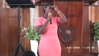 SONG MINISTRATION BY SISTER CHARLOTTE QUARTEY. AT THE CROSS. 18TH JULY 2021.