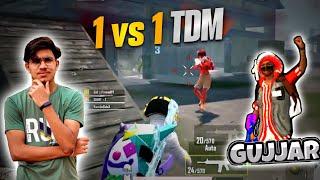 GoDTusharOP VS Gujjar X | 1vs1 tdm intense fight | fastest player vs aiming player