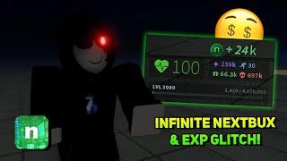 The Infinite NEXTBUX & EXP GLITCH! (Nico's Nextbots)