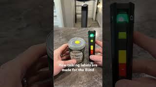 Talking Label Wand for the Blind & Visually Impaired. #blind #accessibility #independence