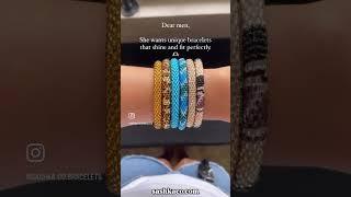 The way to a girl's heart — Sashka Co. Bracelets #bracelets #gift #jewelry #handmade
