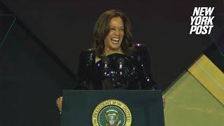 Kamala Harris raises eyebrows with another ‘mysterious accent’ at Congressional Black Caucus dinner