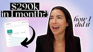 How I Made $290k in 1 Month with Online Courses // Rebelle Nutrition