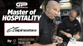 Master of Hospitality Prosecco DOC: L'esuberanza di Randy Mamola in Alpinestar