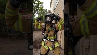 Real things I’ve seen as a Firefighter. This was probably not a smart idea. #firefighter #helmet