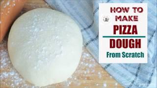 SweetnSpicyLiving Recipe (EP# 27) - How To Make Perfect Pizza Dough at Home (Using Stand Mixer)