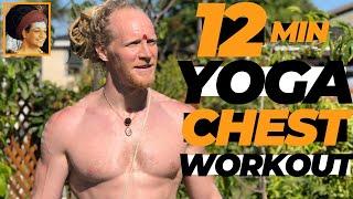 12 MINUTE YOGA SEQUENCE FOR STRONG CHEST || Original Yoga Asanas for Building Strength