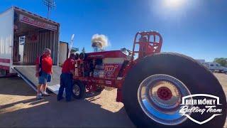 Esdon Lehn starting up Diggin’ Fever at the Power Pull Nationals