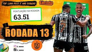 TOP5 DA LIGA DOS YOUTUBERS 2023 - MÉDIA +80pts POR RODADA EM 2 ANOS  TOP1.000 NACIONAL PELO 2º ANO!