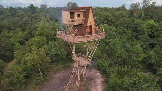 How To Build 15m Tree House And Swimming Pools Part I