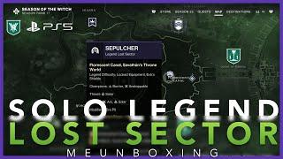 Solo LEGEND Lost Sector Sepulcher #chestday #season22 #destiny2