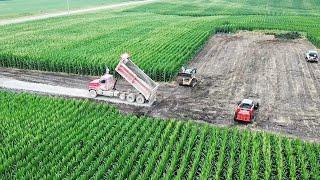 Building The Machine Shed Pad!